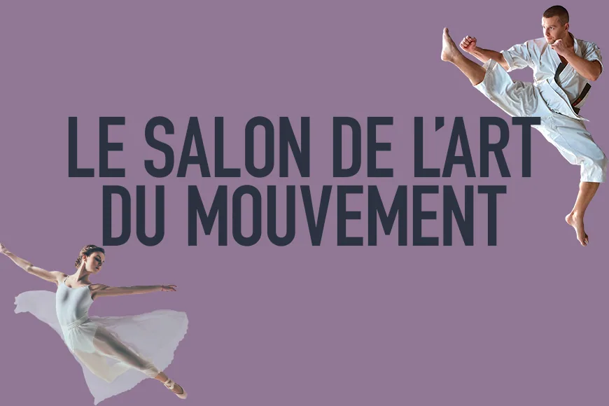 Bannière du Salon de l'art du mouvement aux Automnales