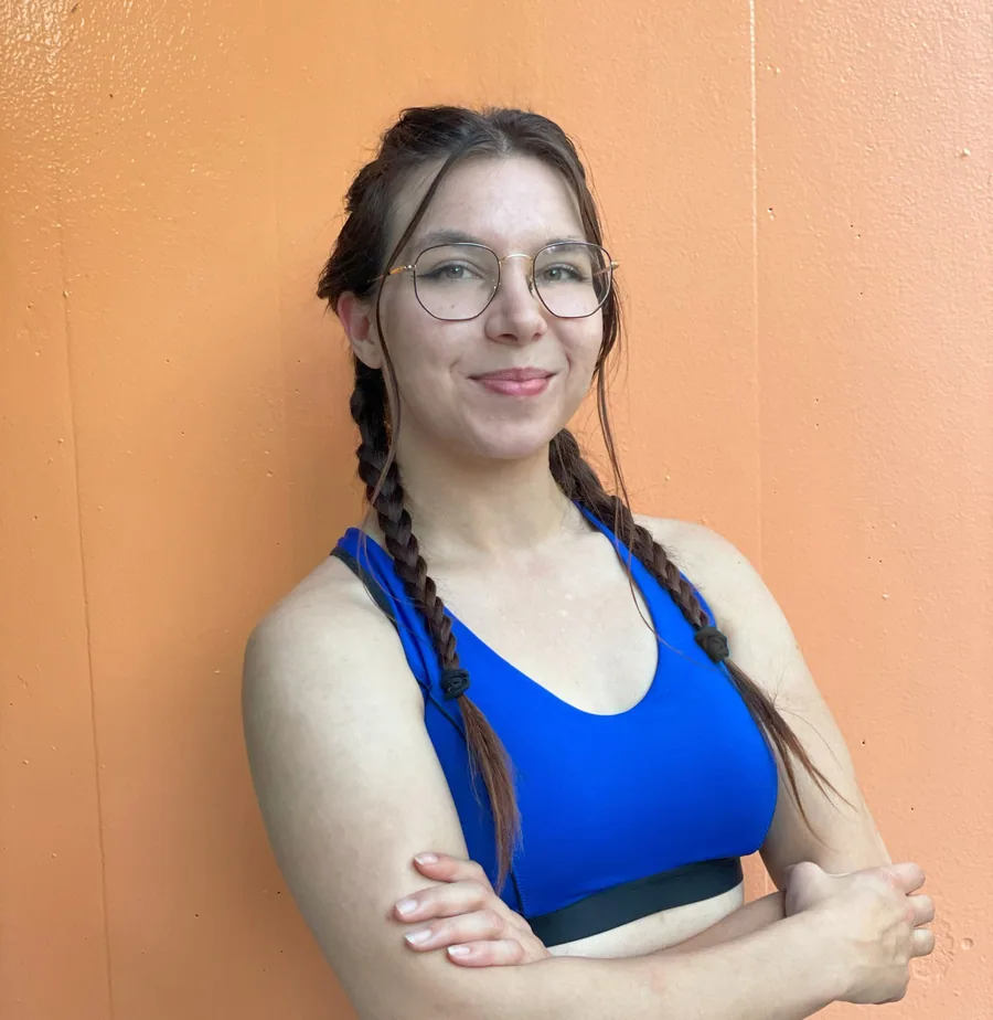 Portrait de Kassandra, intervenante du cours de self-défense